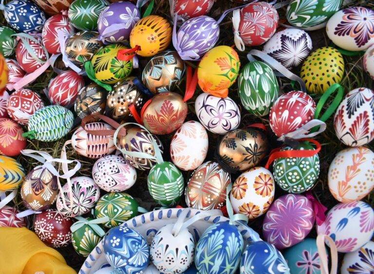 Poděkování – prodej kraslic