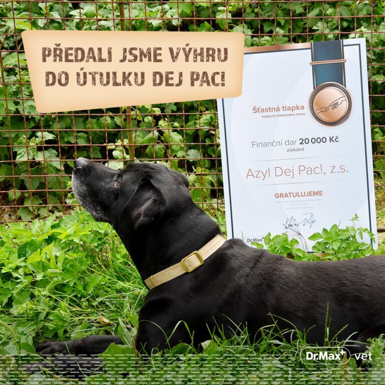 Poděkování Dr. Max VET